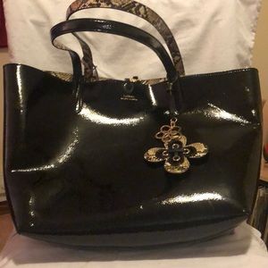 Ralph Lauren faux leather reversible tote